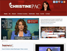 Tablet Screenshot of christinepac.com